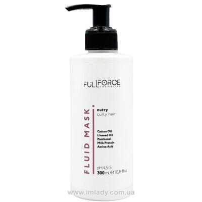 Маска-флюїд для кучерявого волосся Full Force fluid mask nutry curly hair 300 мл